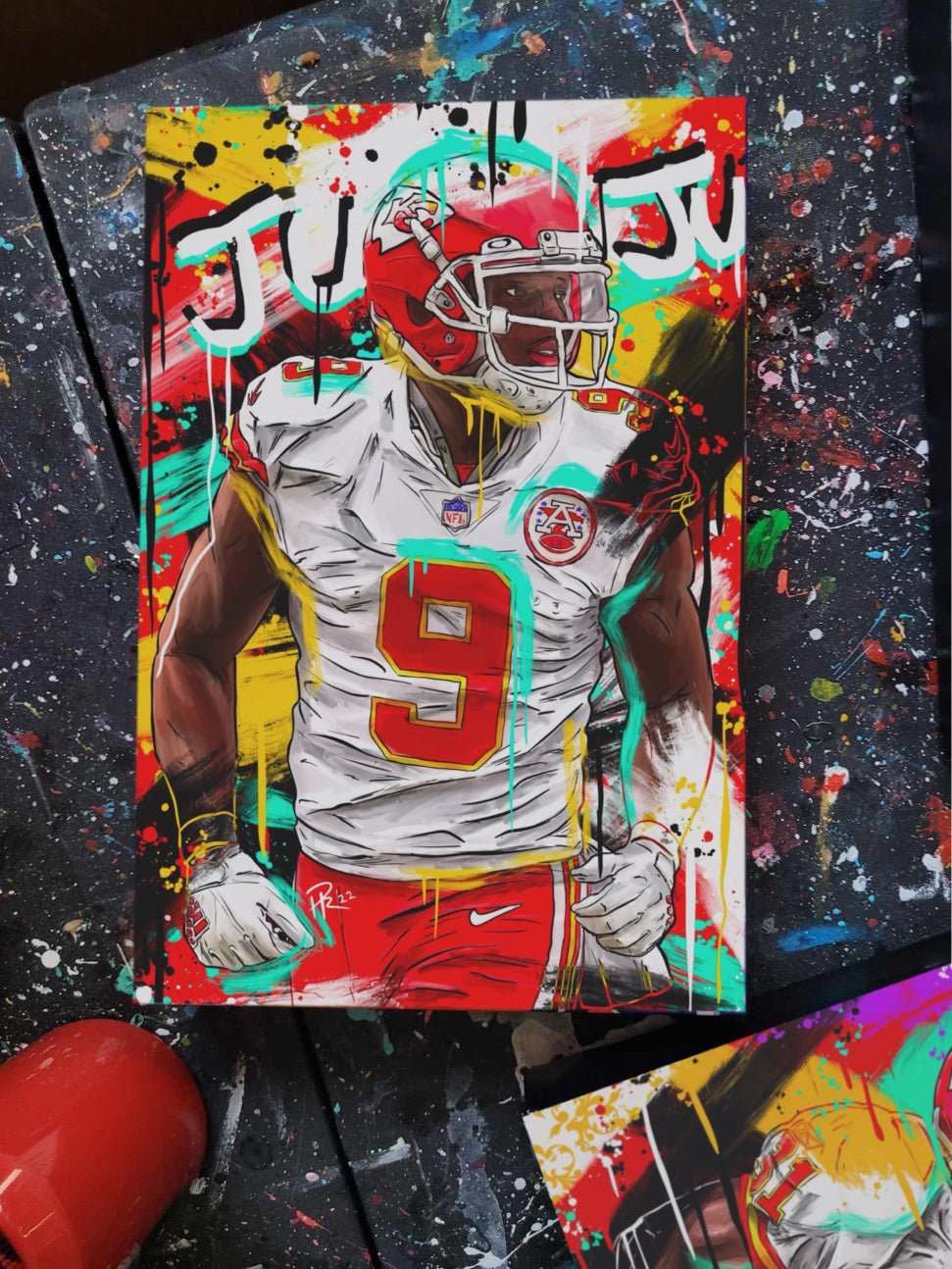 Juju Smith Schuster- Mini Print