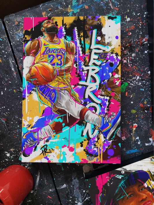 Lebron James - Mini Print