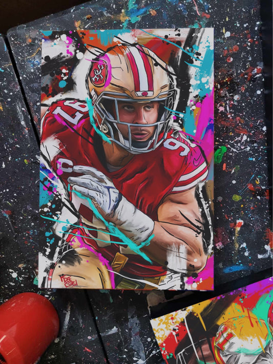 Nick Bosa- Mini Print