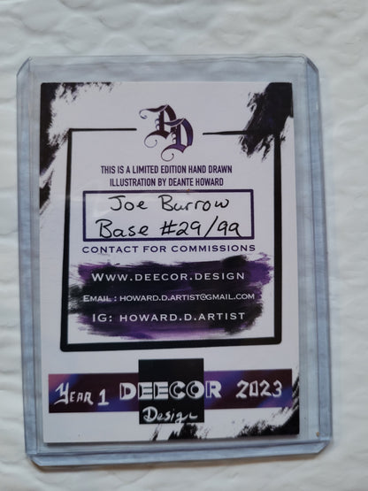 Joe Burrow Card