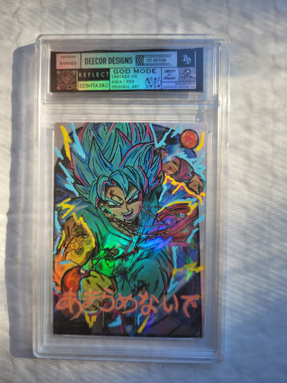 "God Mode" Goku 1 of 1 Card