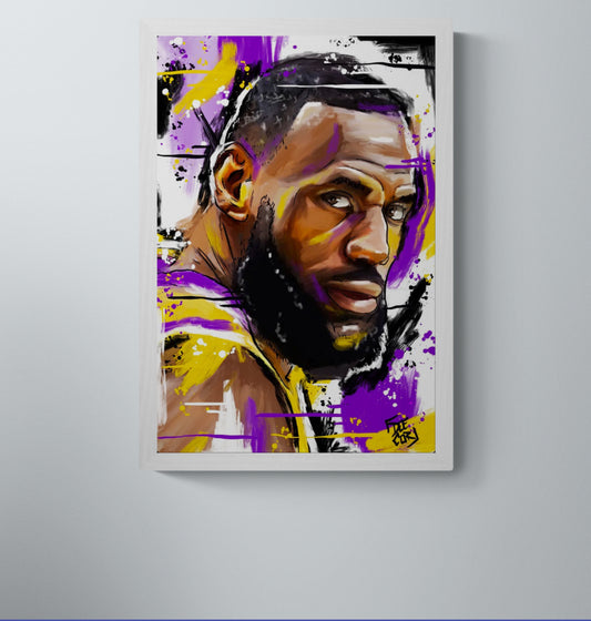 LeBron James - Headshot