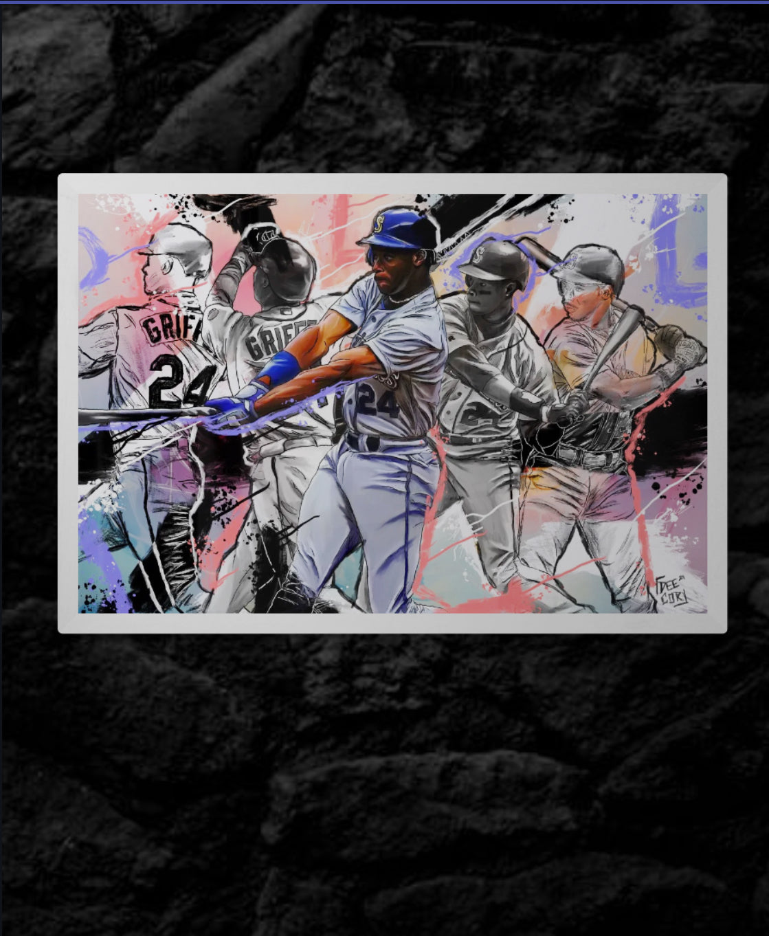 Sweetest Swing - Ken Griffey Jr. Canvas Print