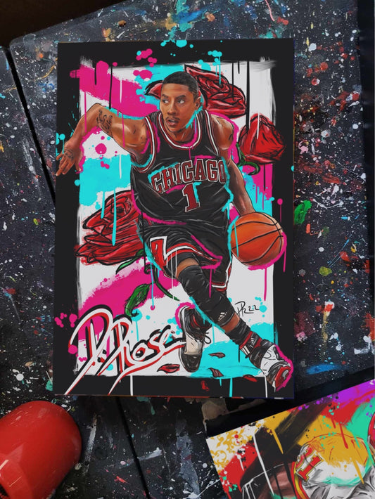 Derrick Rose - Mini Print