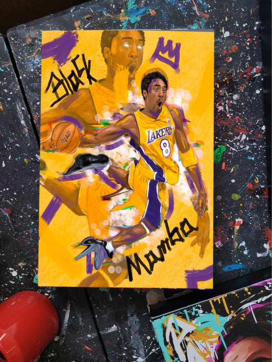 Black Mamba - Kobe Bryant Mini Prints