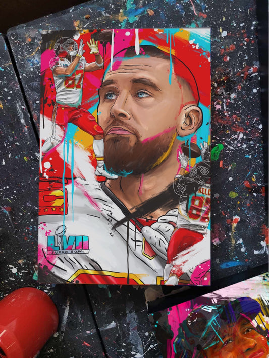 Champion Spirit - Travis Kelce - Mini Print