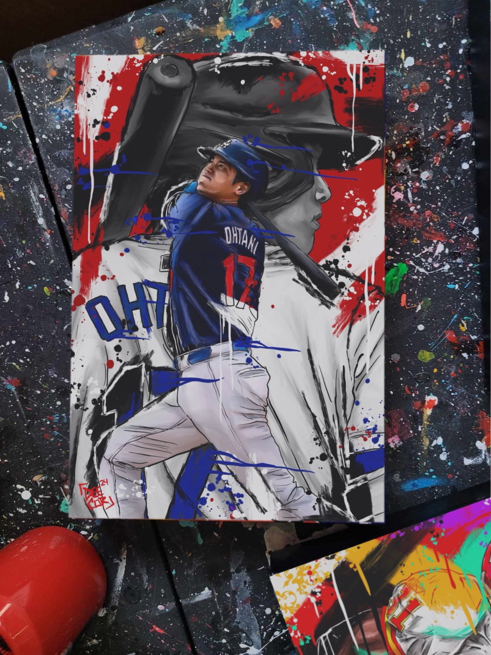 ShoTime - Shohei Ohtani - LA Dodgers - Mini Print