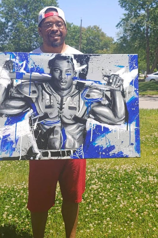 Bo Knows - Bo Jackson- Original Painting